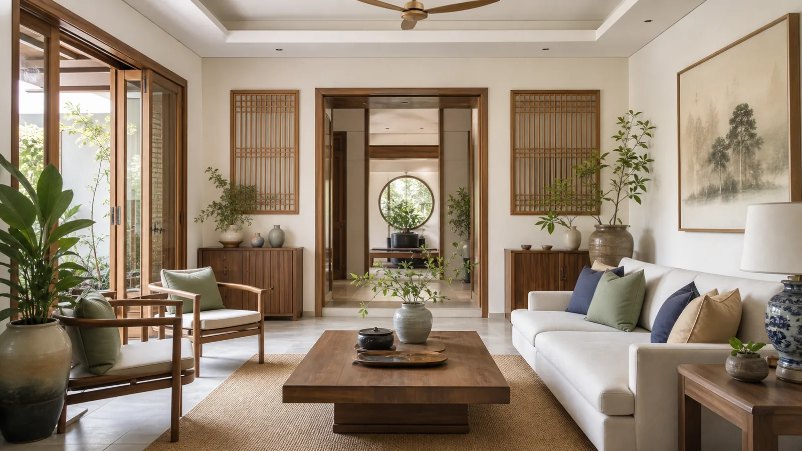 Feng shui and interior arrangement