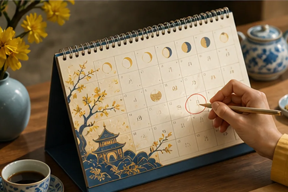 What to consider when moving on the first lunar day