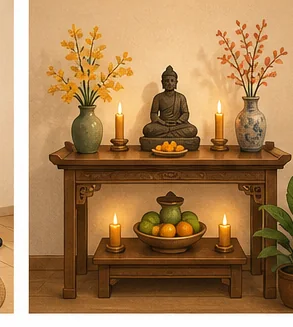 Illustrated checklist for A balanced feng shui layout for the living room