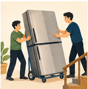 Minh họa 2D cách đóng gói bát đĩa, đồ thủy tinh và đồ dễ vỡ