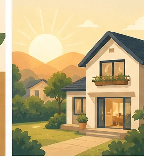 Minh họa 2D lễ nhập trạch nhà thuê có cần thiết không?
