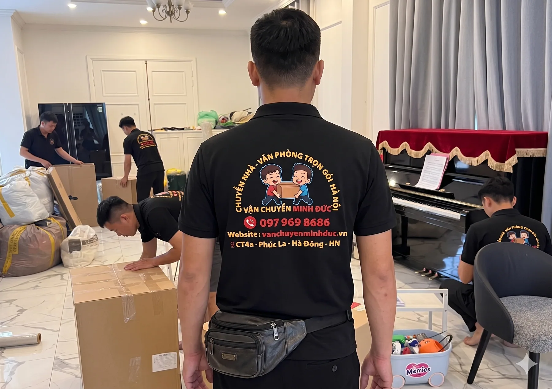Home moving team serving Ba Vi, Hanoi